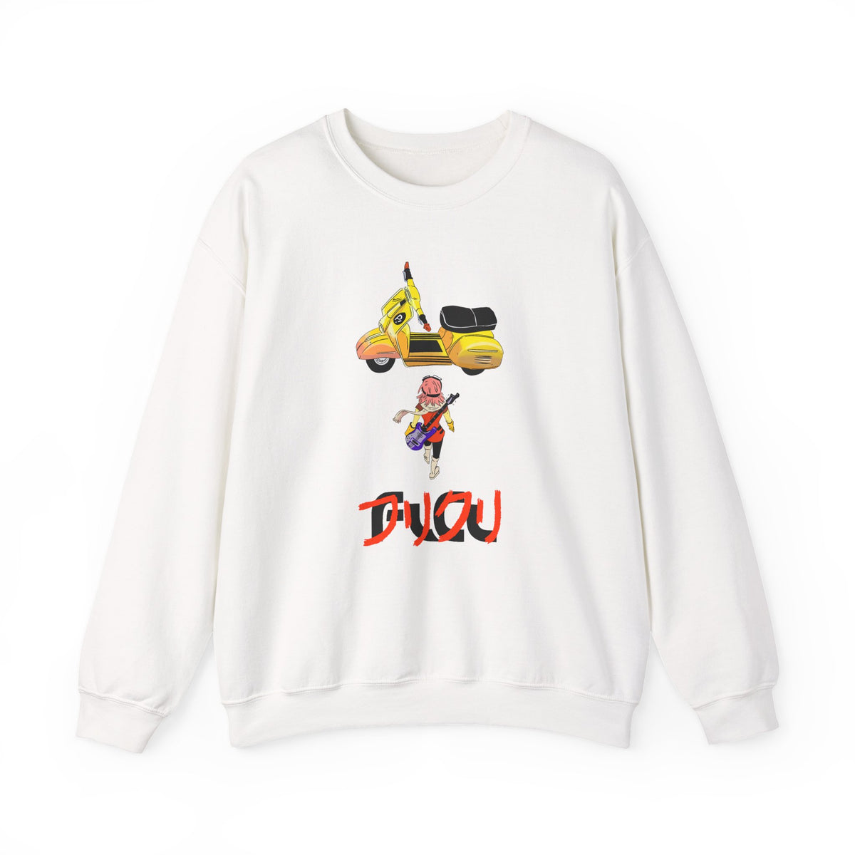 FLCL Haruko Akira Unisex Crewneck Sweatshirt – Geeks Pride
