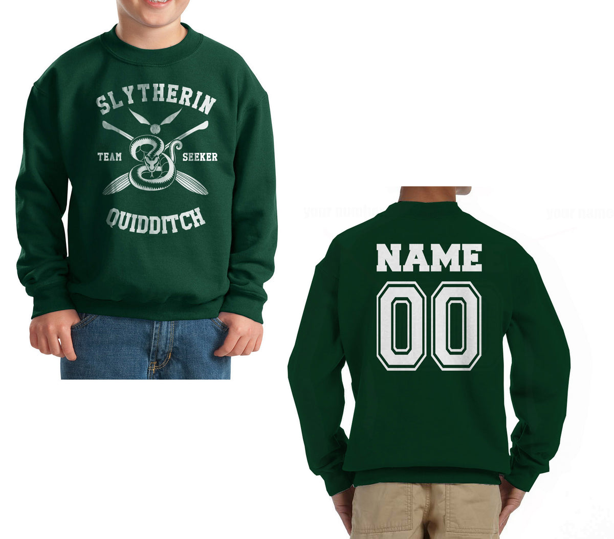 Malfoy quidditch sweatshirt hot sale