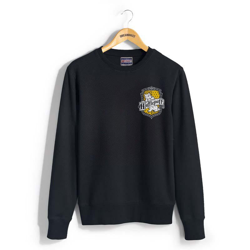 Customize Hufflepuff Crest 2 Pocket Sweatshirt Geeks Pride