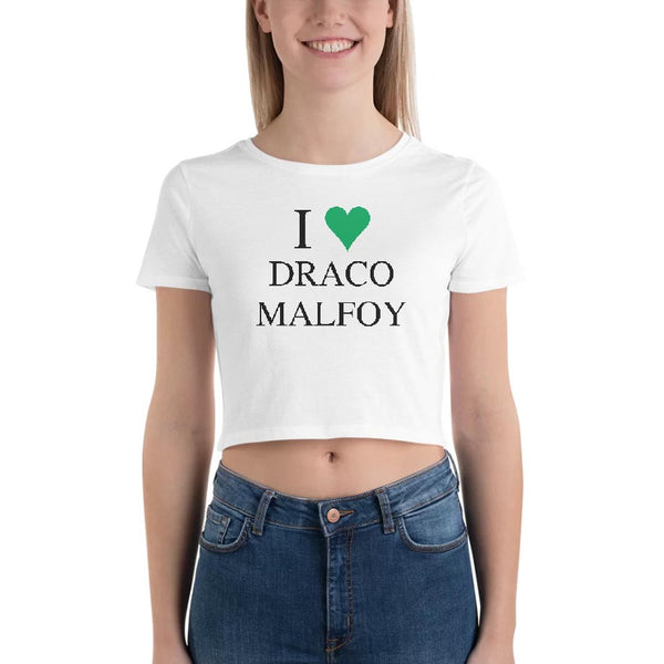 I Love Draco Malfoy Women’s Crop Tee / Crop Top