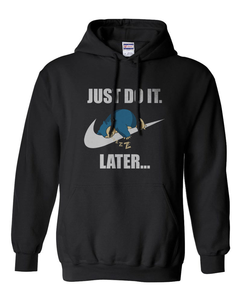 Just do it Later Snorlax Unisex Hoodie Geeks Pride