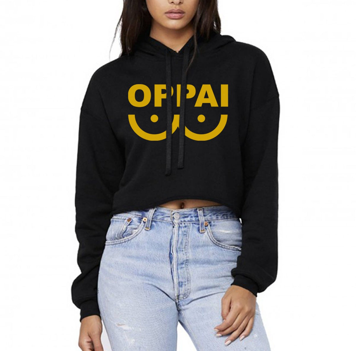 Yellow sales oppai hoodie