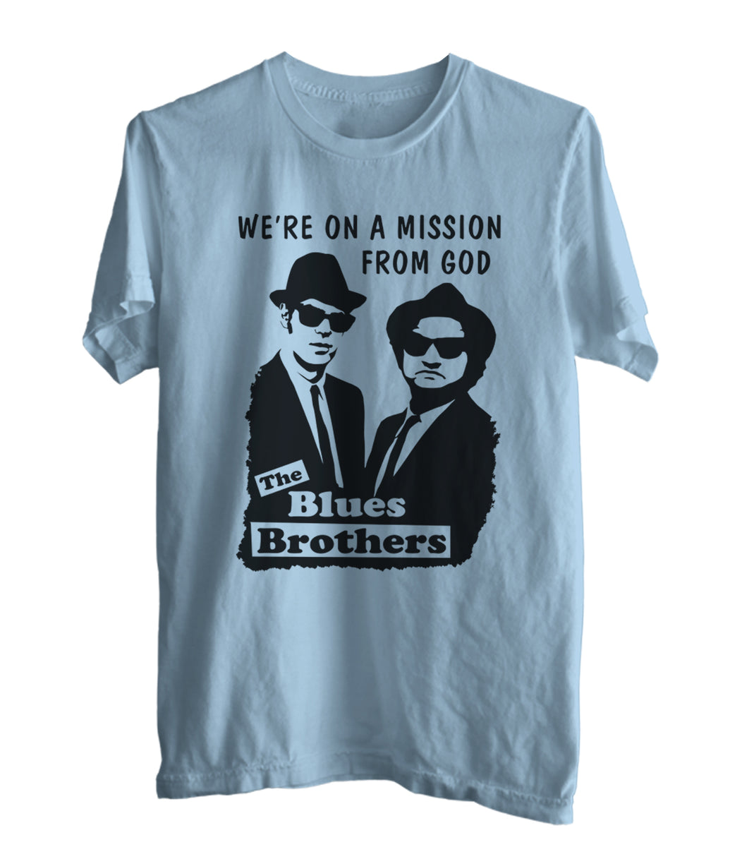 House of Blues Brothers Bowling Shirt Mens M Black Elwood On A Mission From  God