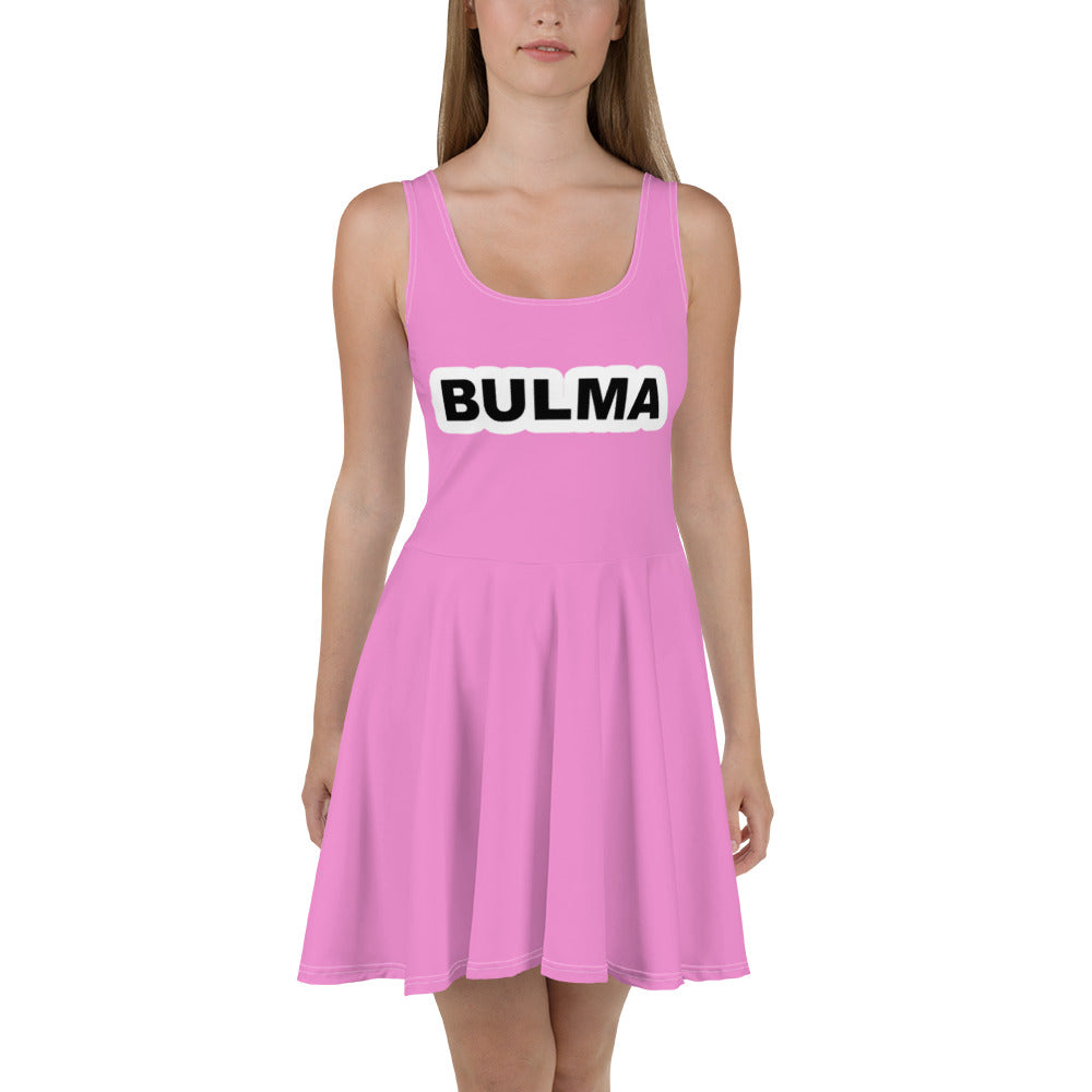 bulma pink dress Bulma 97 Skater Dress, L