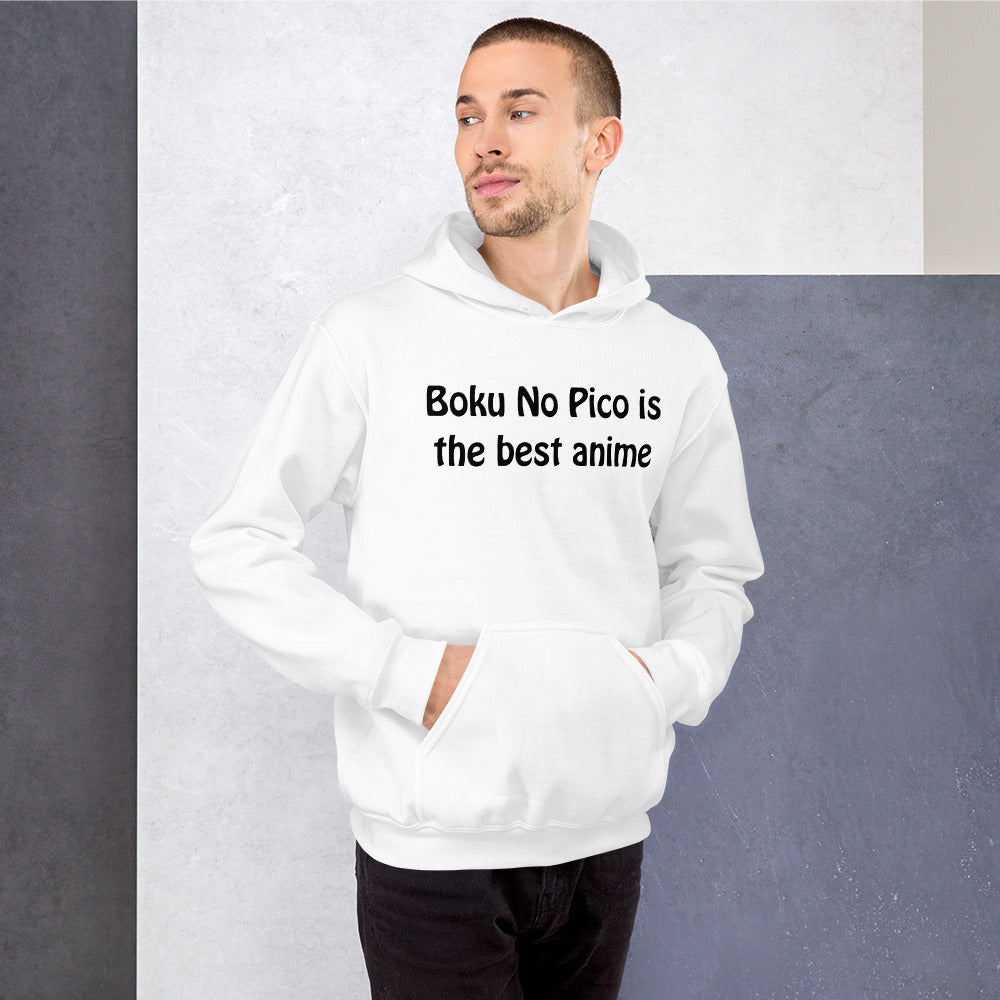 Boku No Pico Is The best anime Black ink Unisex Hoodie – Geeks Pride