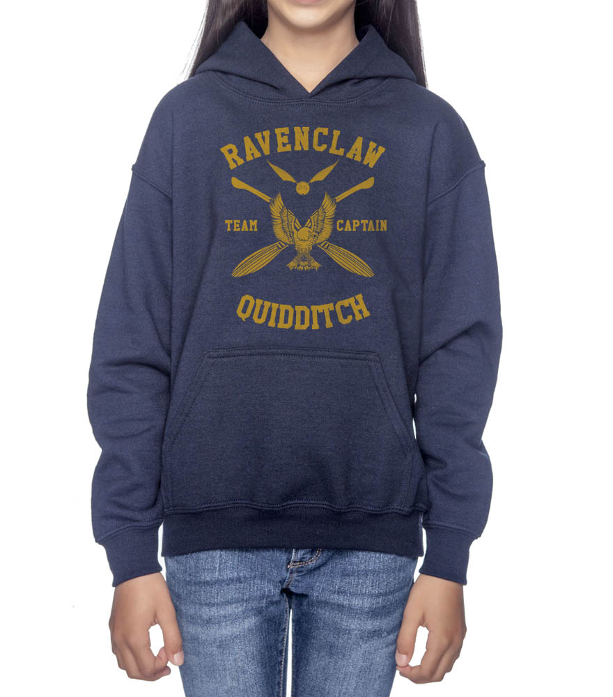 Ravenclaw Quidditch Team Captain Youth Kid Hoodie Geeks Pride