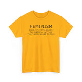 Feminism Definition Unisex T-Shirt