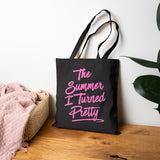 The Summer I Turned Pretty Pink Canvas Tote Bag