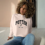 Potter Est. 1980 Crop Hoodie