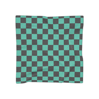 Tanjiro Kimono Pattern Poly Scarf