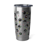 Soot Sprite Tumbler: Kawaii Anime Coffee Cup - Spirited Away 20oz Insulated Travel Cup