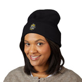 Hufflepuff Crest 2 Classic Cuffed Beanie (Embroidery) - Geeks Pride