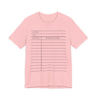 Library Card Unisex T-shirt