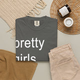 Pretty girls love sza Unisex Garment-Dyed T-shirt