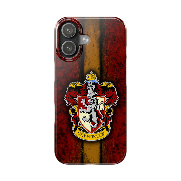 Gryffindor Crest #1 iPhone Slim Phone Case Geeks Pride Gryffindor Crest #1 iPhone Slim Phone Case Geeks Pride