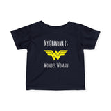 My Grandma is Wonder Woman Baby Shirt Infant Tee