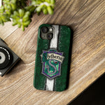 Slytherin Crest #2 iPhone Slim Phone Cases