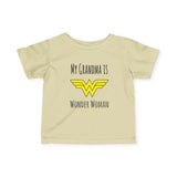 My Grandma is Wonder Woman Baby Shirt Infant Tee