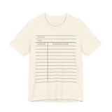 Library Card Unisex T-shirt