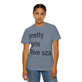 Pretty girls love sza Unisex Garment-Dyed T-shirt