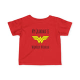 My Grandma is Wonder Woman Baby Shirt Infant Tee