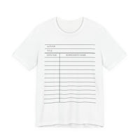 Library Card Unisex T-shirt