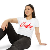 Choke Me Red Women's Crop Top / T-shirt