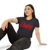Choke Me Red Women's Crop Top / T-shirt