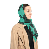 Tanjiro Kimono Pattern Poly Scarf