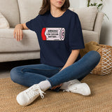 Warning Low Social Battery Unisex T-Shirt