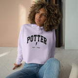 Potter Est. 1980 Crop Hoodie