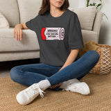 Warning Low Social Battery Unisex T-Shirt