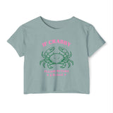 If Crabby Please Return to the beach Women's Festival Crop Top - Geeks Pride