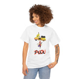 FLCL Haruko Akira Unisex Heavy Cotton Tee - Geeks Pride