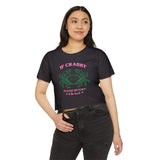 If Crabby Please Return to the beach Women's Festival Crop Top - Geeks Pride