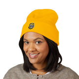 Hufflepuff Crest 2 Classic Cuffed Beanie (Embroidery) - Geeks Pride