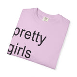 Pretty girls love sza Unisex Garment-Dyed T-shirt