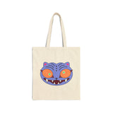 Derpy Tiger Canvas Tote Bag