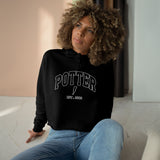 Potter Est. 1980 Crop Hoodie