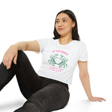 If Crabby Please Return to the beach Women's Festival Crop Top - Geeks Pride