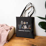 Undertale x Final Fantasy Cotton Canvas Tote Bag