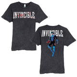 Invincible Mineral Washed Vintage Crewneck Tee