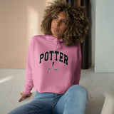 Potter Est. 1980 Crop Hoodie