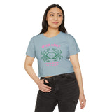 If Crabby Please Return to the beach Women's Festival Crop Top - Geeks Pride