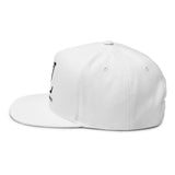 Lord Voldemort Black Stitch Embroidered Flat Bill Cap Snapback