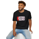 Warning Low Social Battery Unisex T-Shirt