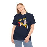 Saitama Slap Shut Up Unisex Heavy Cotton Tee