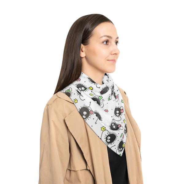 Susuwatari soot sprites Poly Scarf