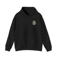 Hufflepuff Crest #2 Embroidered Unisex Heavy Blend™ Hooded Sweatshirt