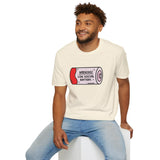 Warning Low Social Battery Unisex T-Shirt